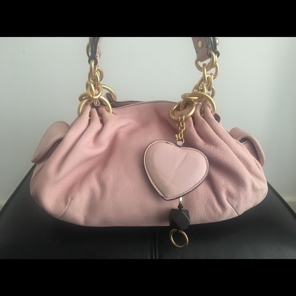 Vintage Light pink "Juicy Couture", Hobo bag